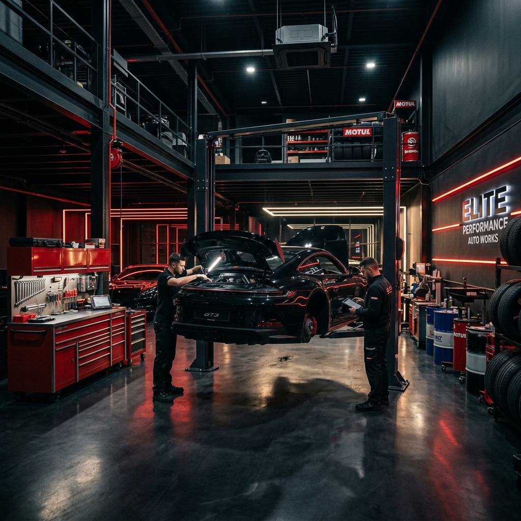 Auto repair shop